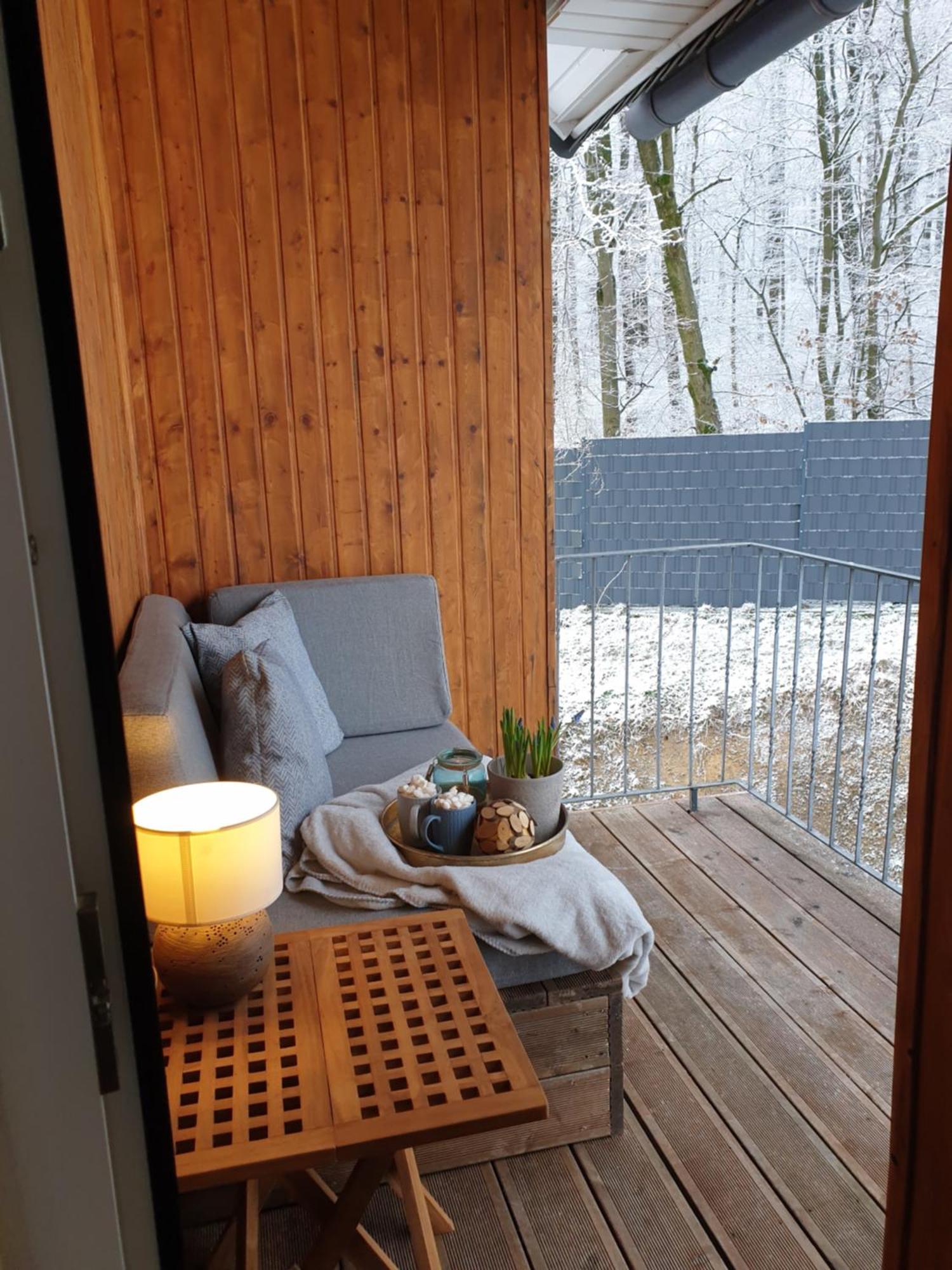 Fewo Winter In Der Villa Waldrand Mit Zwei Balkonen Bad Wünnenberg Zewnętrze zdjęcie