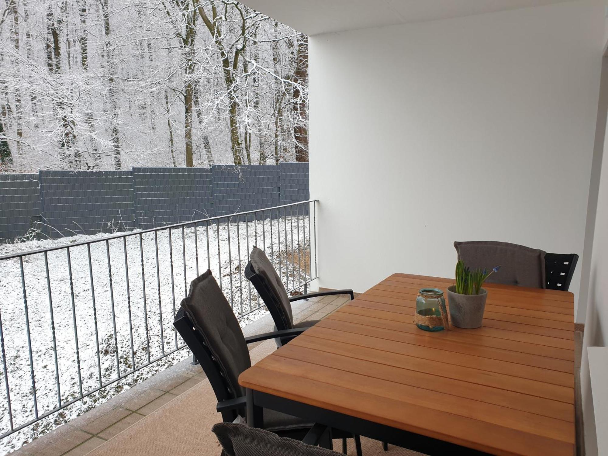 Fewo Winter In Der Villa Waldrand Mit Zwei Balkonen Bad Wünnenberg Zewnętrze zdjęcie