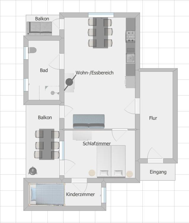 Fewo Winter In Der Villa Waldrand Mit Zwei Balkonen Bad Wünnenberg Zewnętrze zdjęcie